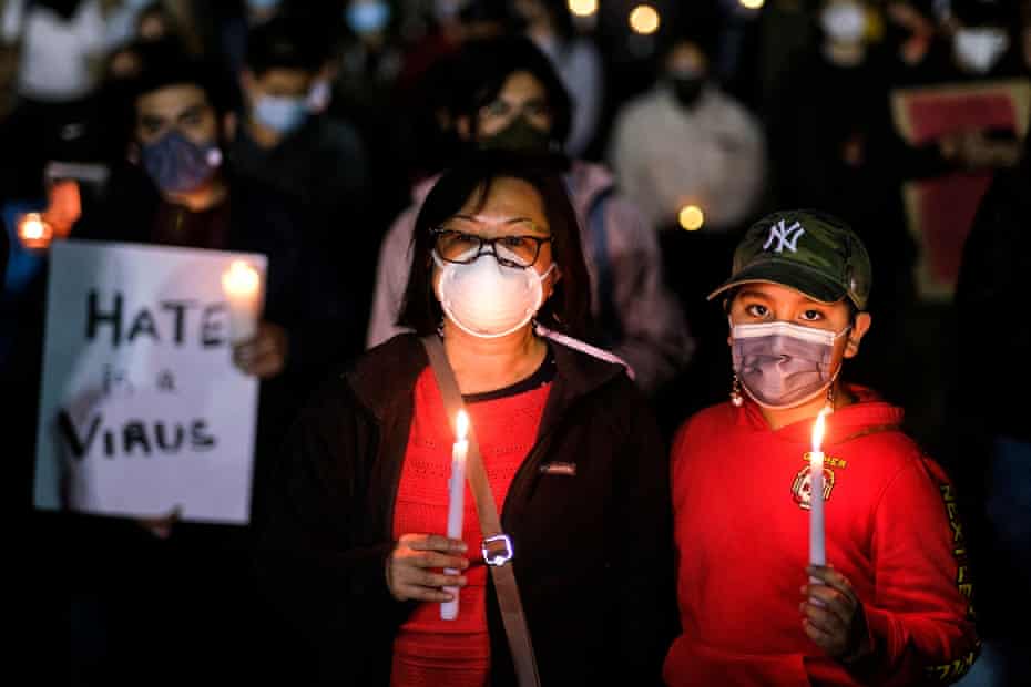 Hassverbrechen und Hassreden gegen asiatische Amerikaner haben zugenommen.