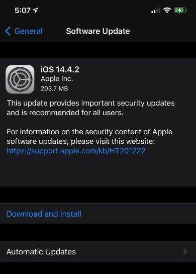 Apple veröffentlicht neues Sicherheitsupdate für iPhone und iPad Pro - Apple veröffentlicht Sicherheitsupdates für iPhone, iPad und iPod, die Sie so schnell wie möglich herunterladen sollten