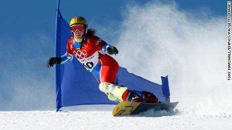 Julie Pomagalski vertrat Frankreich zweimal bei den Olympischen Winterspielen.