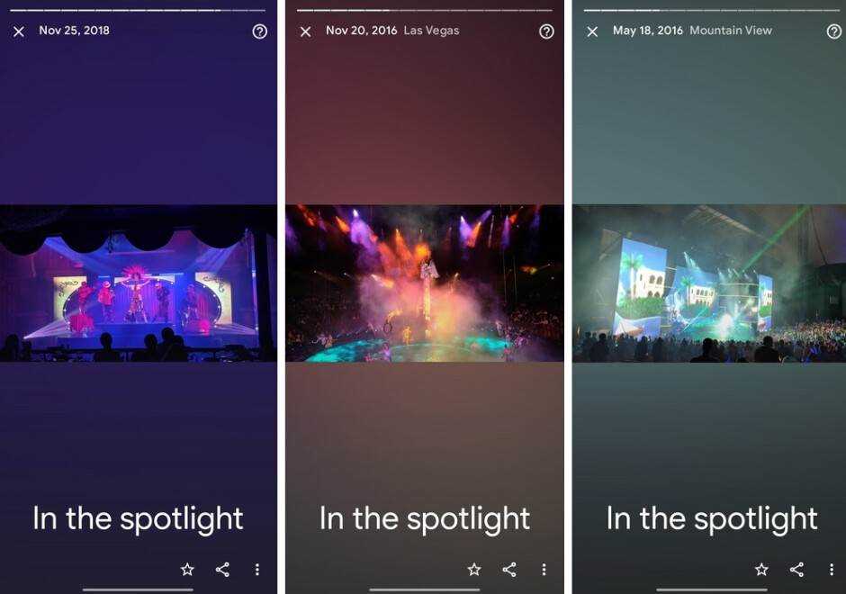 Die neueste Speicherkategorie für die Google Fotos-App trägt den Titel Im Rampenlicht.  Gutschrift AndroidPolice - Google fügt eine weitere hinzu "Erinnerungen" Sammlung zur Fotos-App