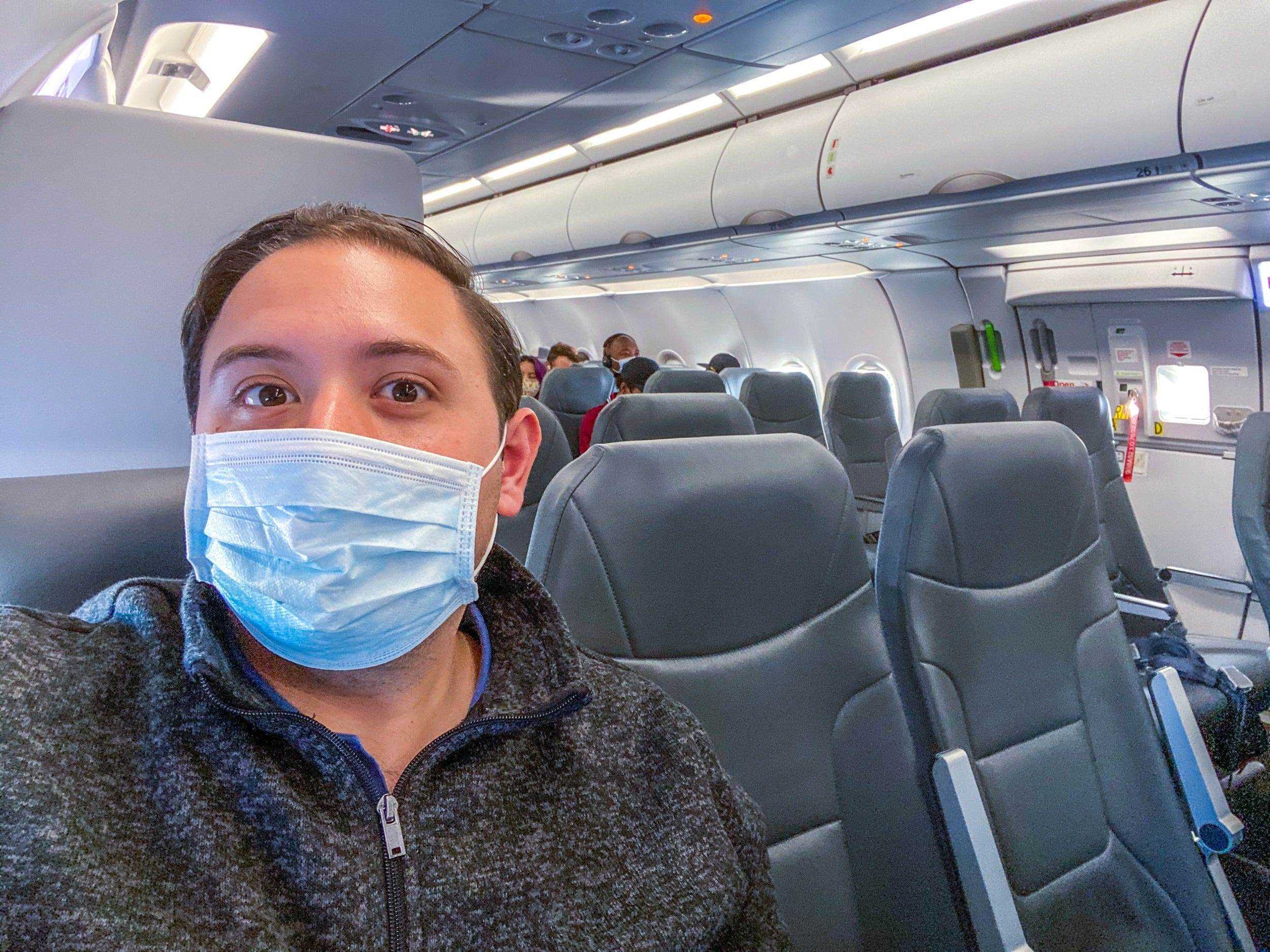 Flying Frontier Airlines während der Pandemie