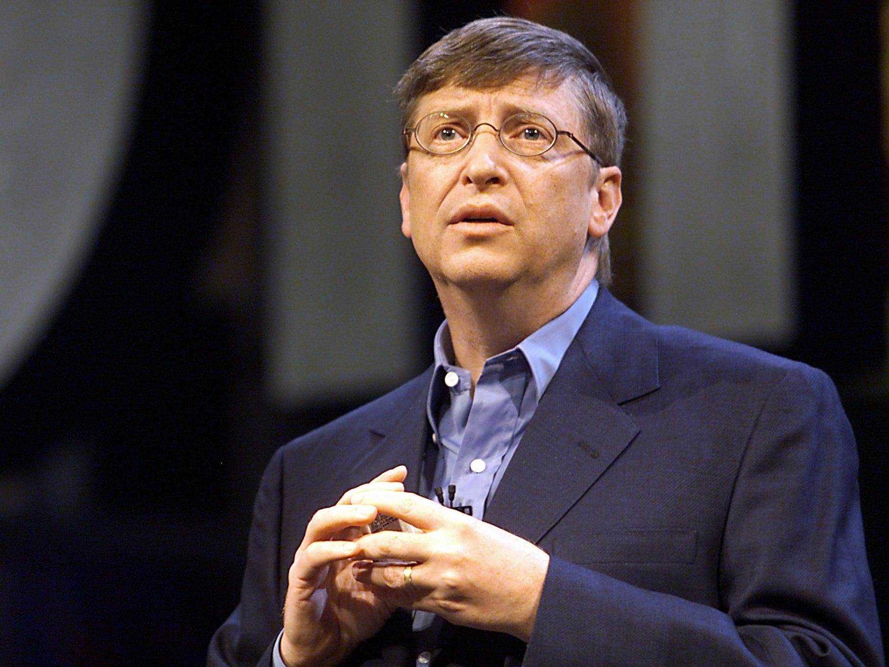 Bill Gates im Jahr 2000.