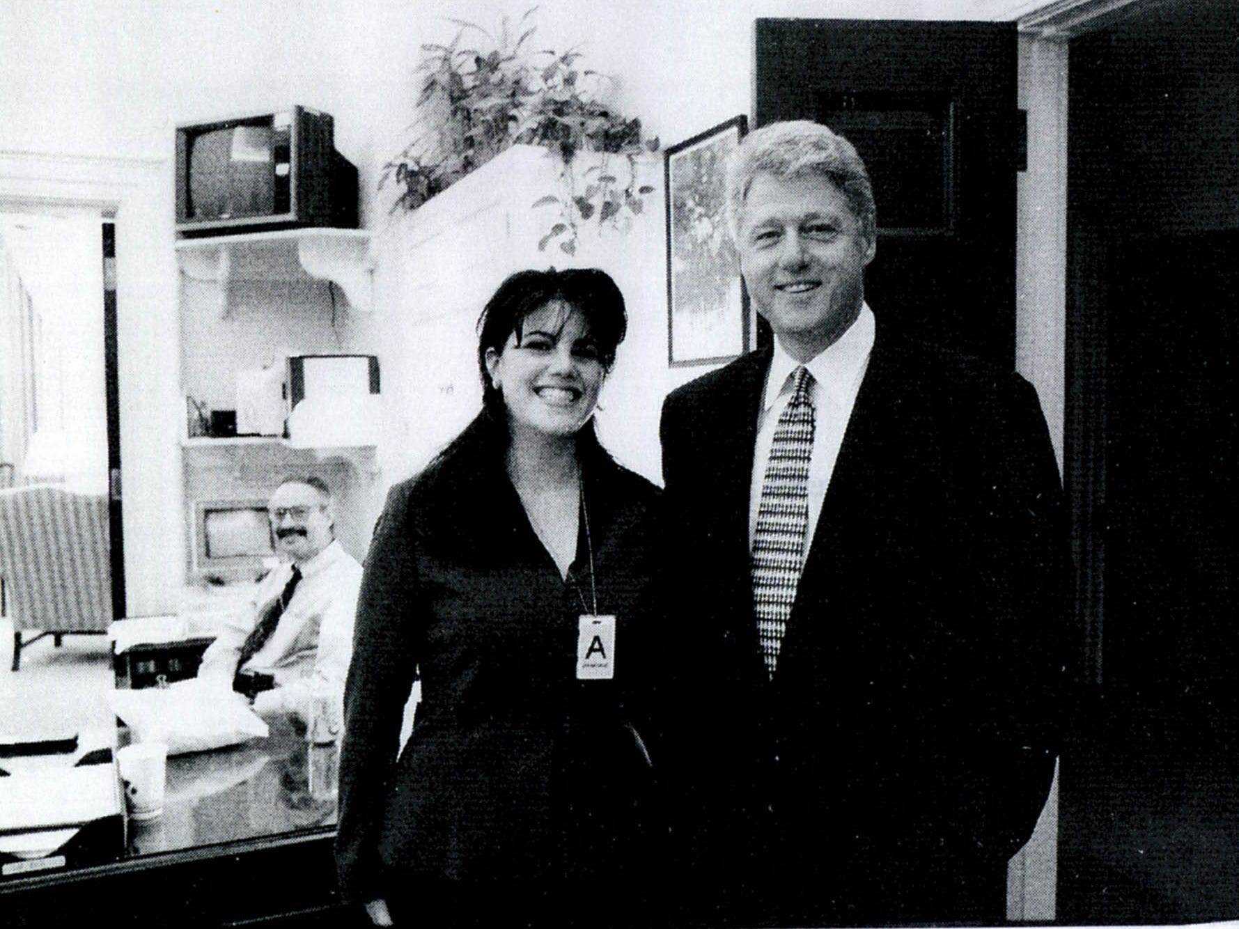Monica Lewinsky und Bill Clinton