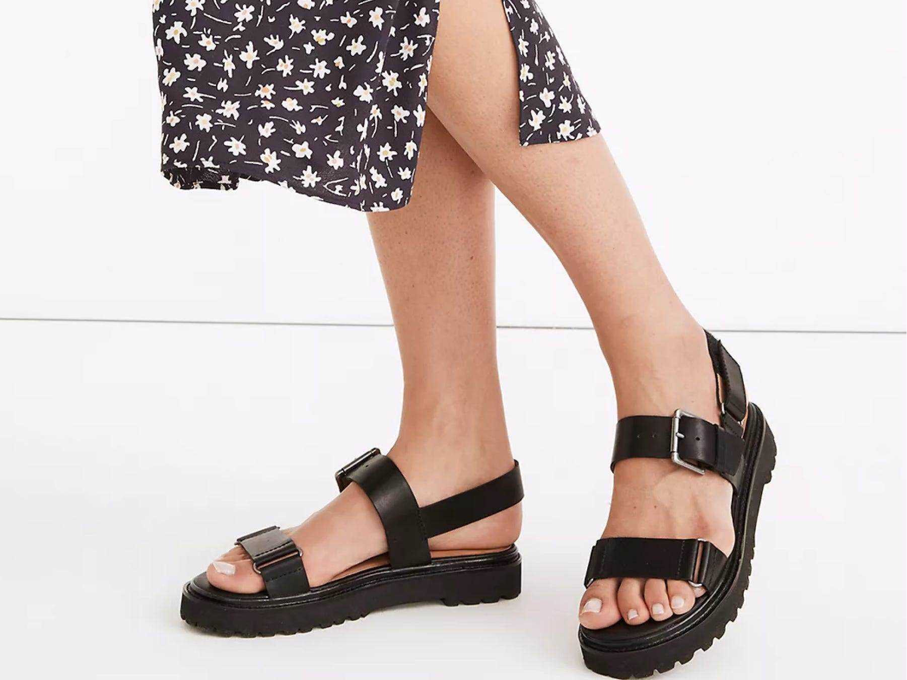 Madewell Cady Lugsole Sandale - bester Chunky Sandal Trend 2021