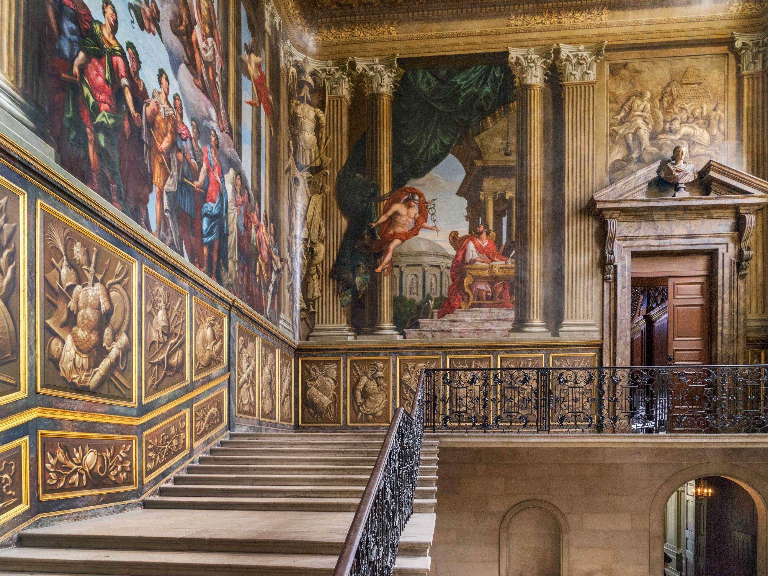 Hampton Court Palace Treppe