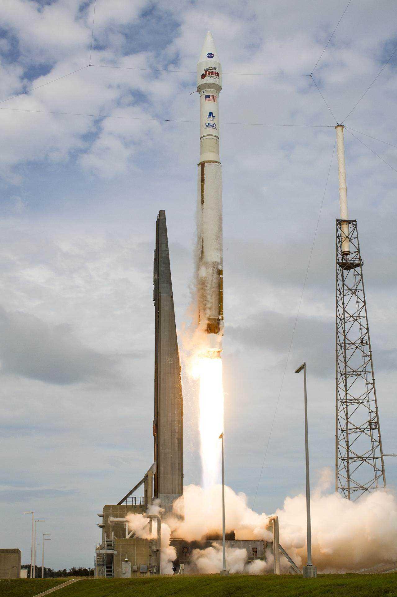 Atlas-V-Rakete hebt ab