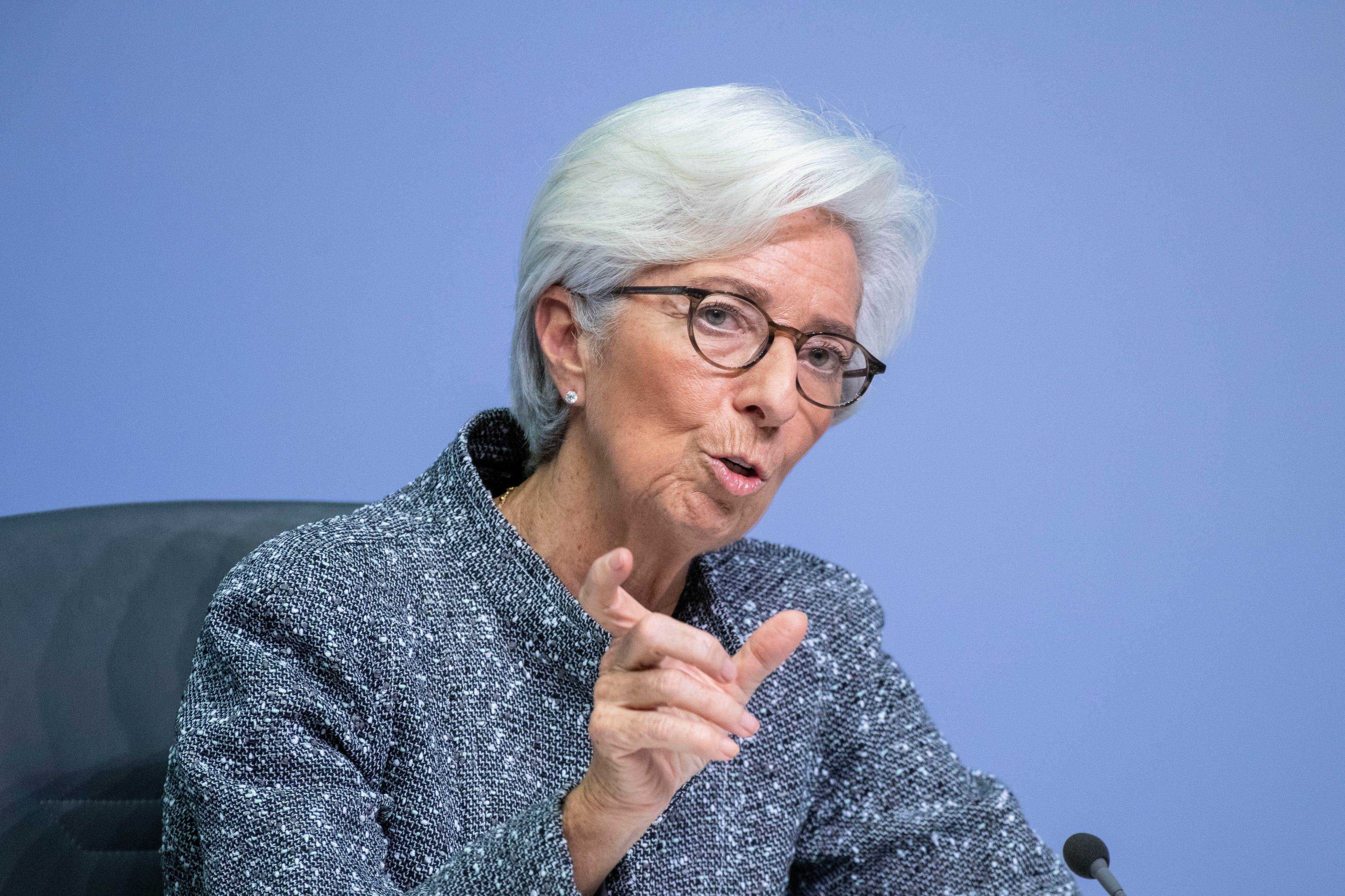 Christine Lagarde Europäische Zentralbank EZB