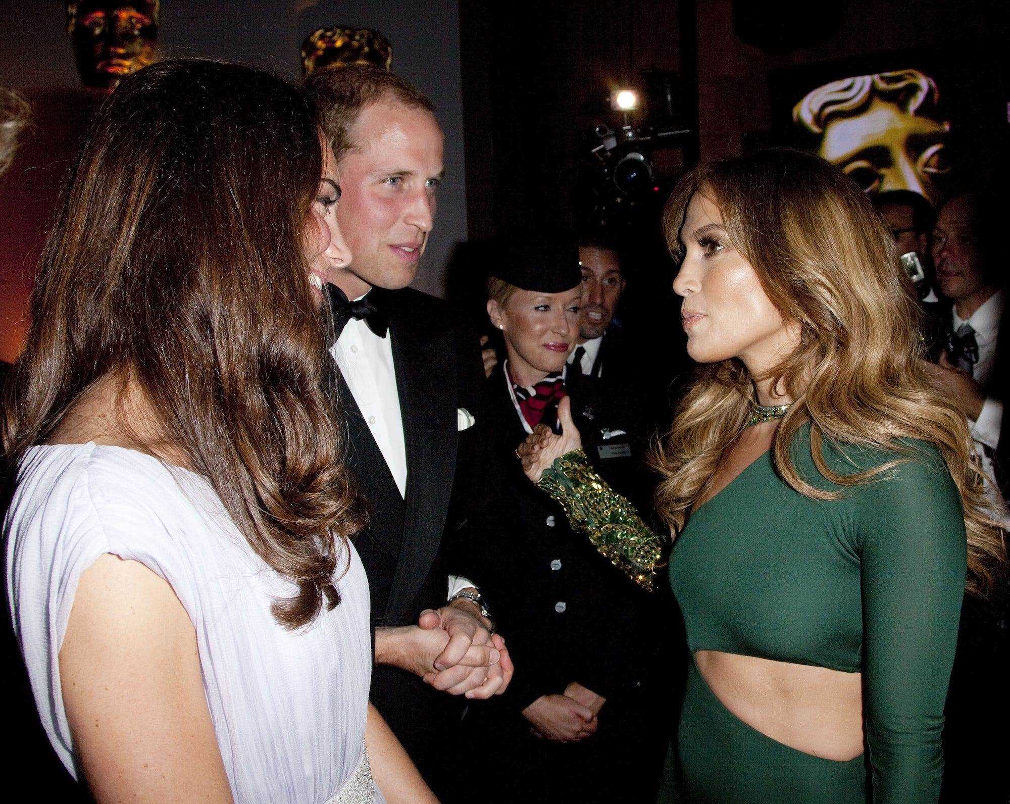 Jennifer Lopez Kate Middleton Prinz William