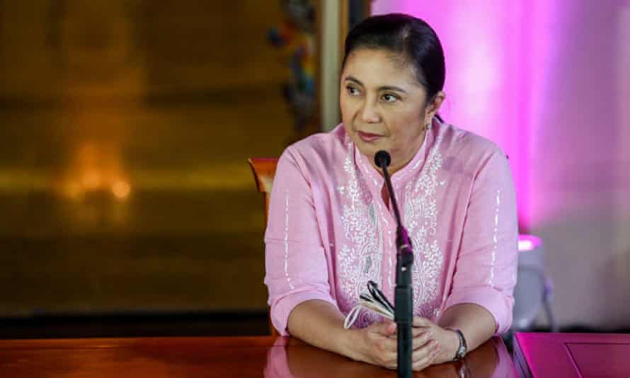 Philippinische Vizepräsidentin Leni Robredo
