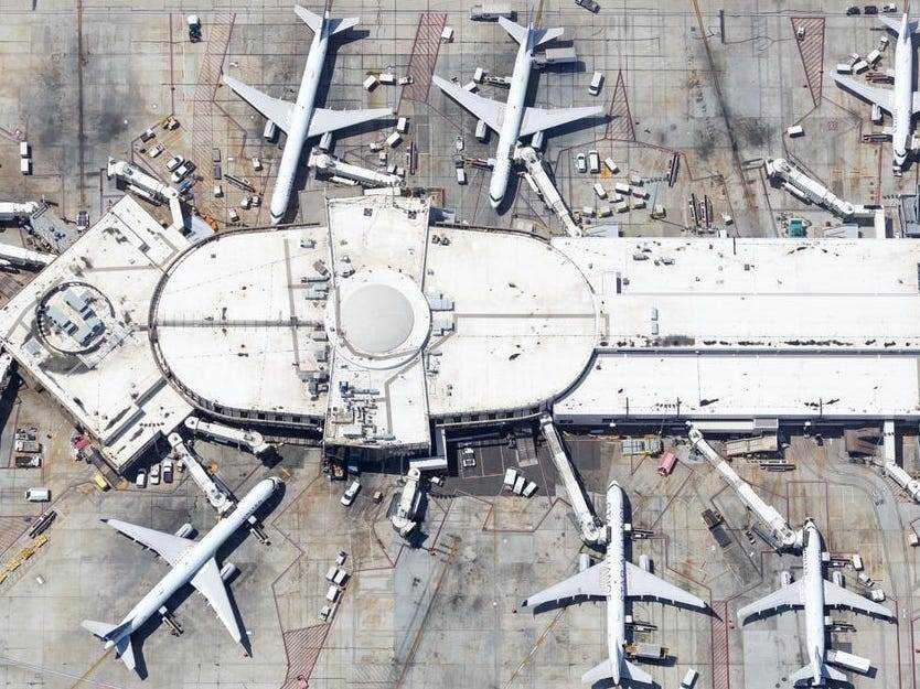 LAX Terminal 7 Luftbild