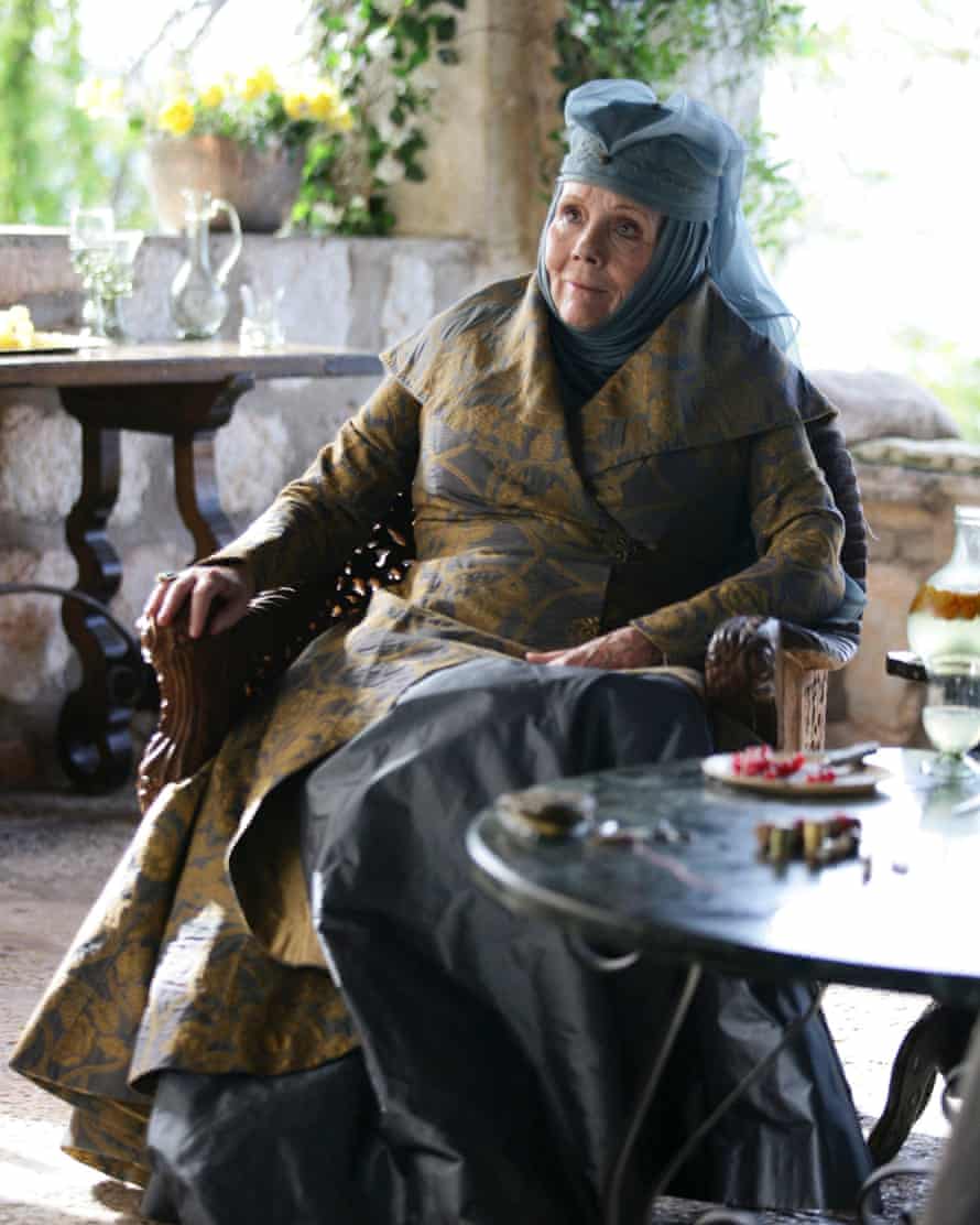 Rigg als Olenna Tyrell in Game of Thrones.