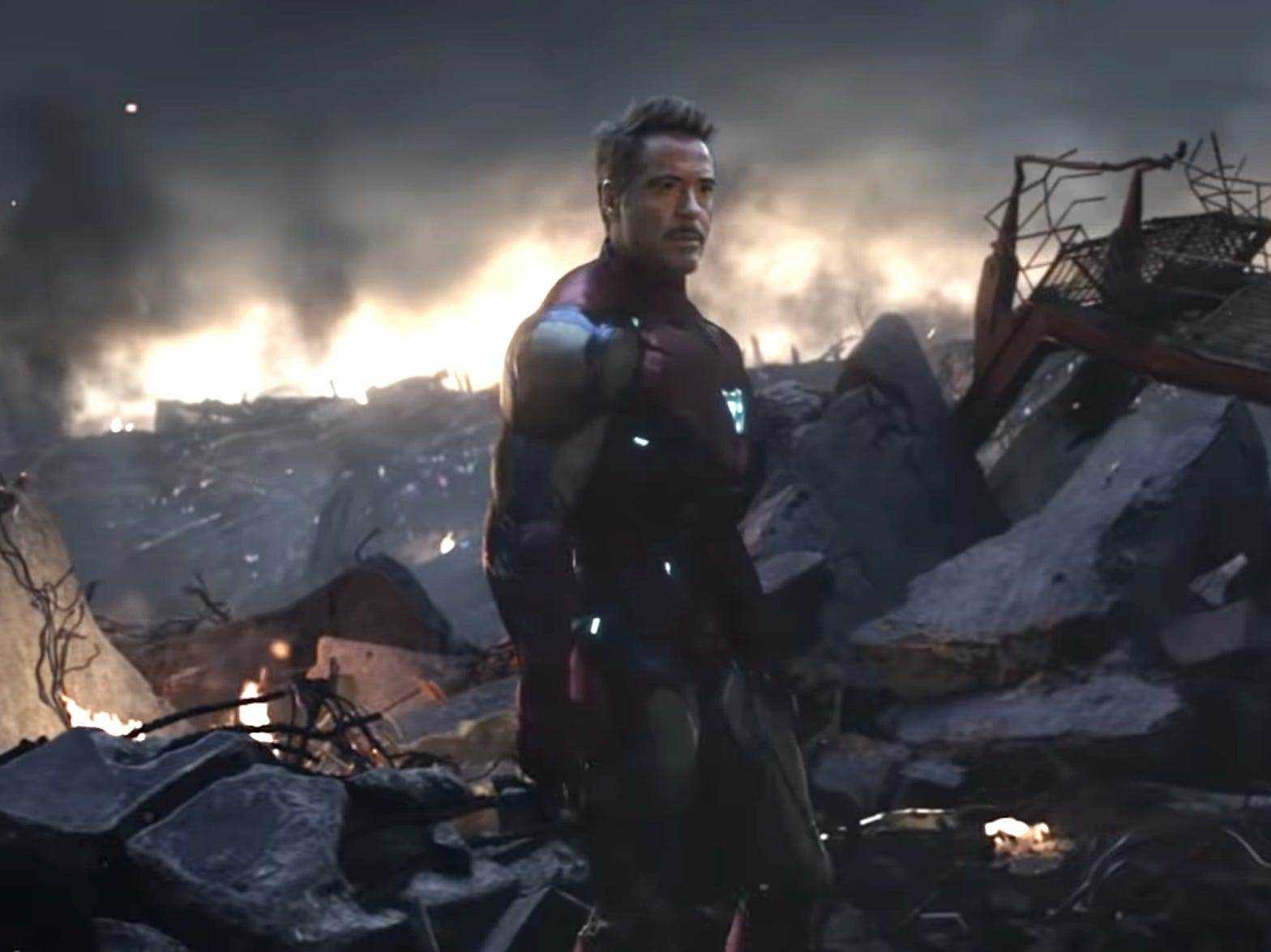 Robert Downey Jr. als Iron Man in 