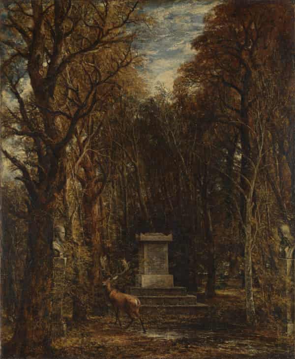 Ort der Geister… Ehrenmal zum Gedenken an Sir Joshua Reynolds.