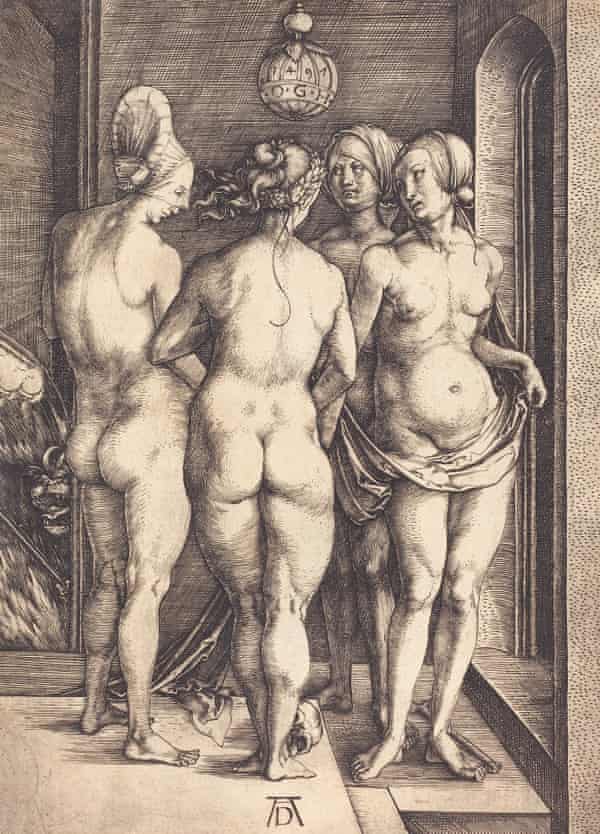 Die vier Hexen von Albrecht Dürer, 1497.