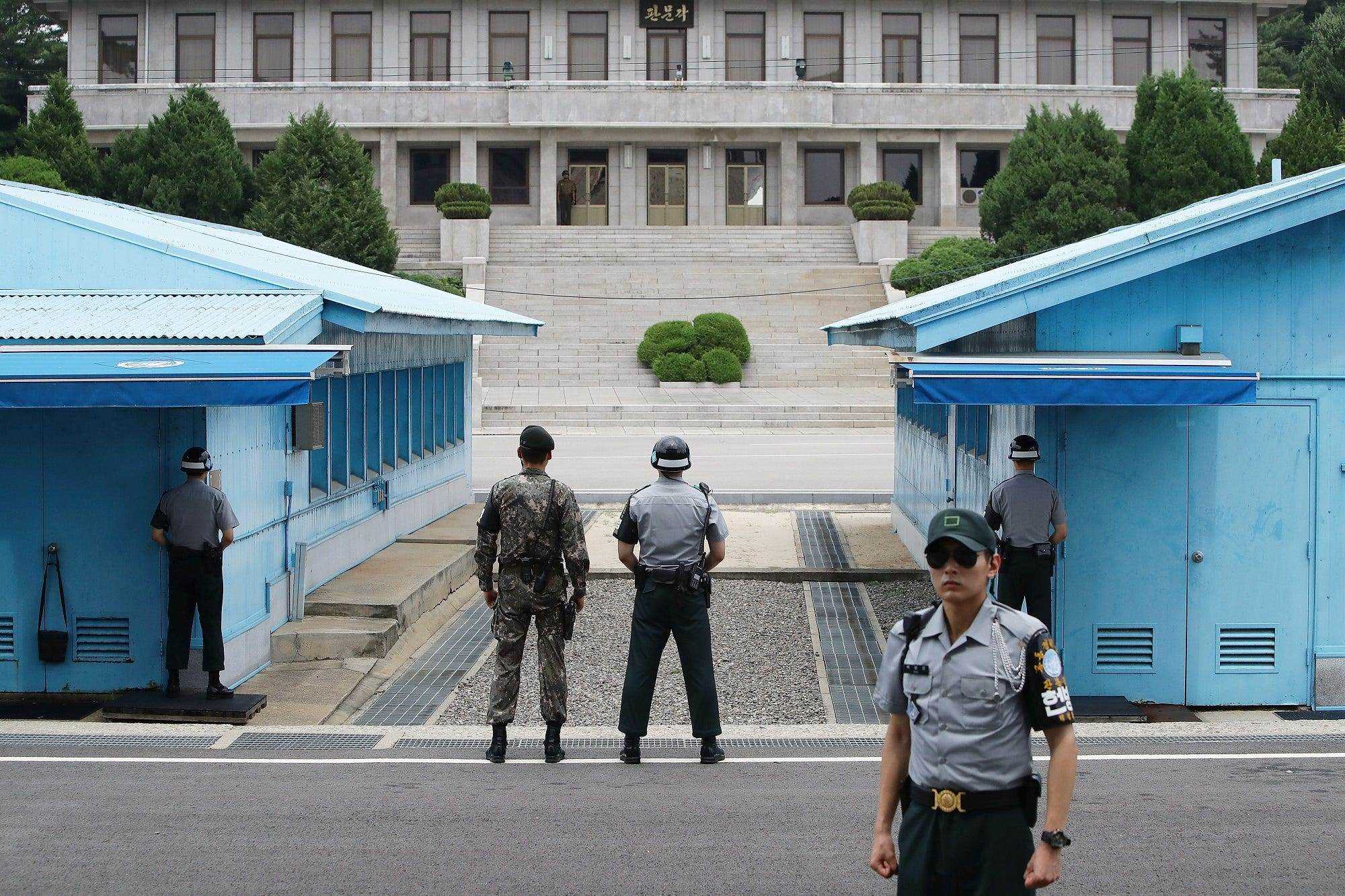 Grenze zu Nord-Südkorea