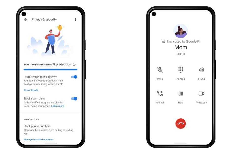 Google Fi erhält endlich eine Ende-zu-Ende-Verschlüsselung für Telefonanrufe (auf Android)
