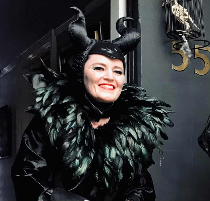 Selina McGraths Maleficent-Kostüm.