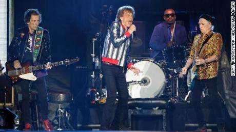 Rolling Stones beenden den beliebten Hit "Brown Sugar"