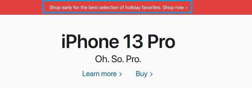 Die Website von Apple schlägt vor, dass Sie „früh einkaufen“ – Apple fordert die Verbraucher auf, „früh einzukaufen“.  verlängert die Rückgabefrist für die Feiertage