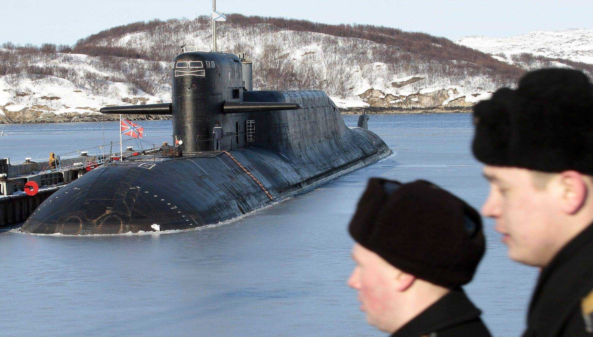 Russland-Raketen-U-Boot der Delta-IV-Klasse Jekaterinburg