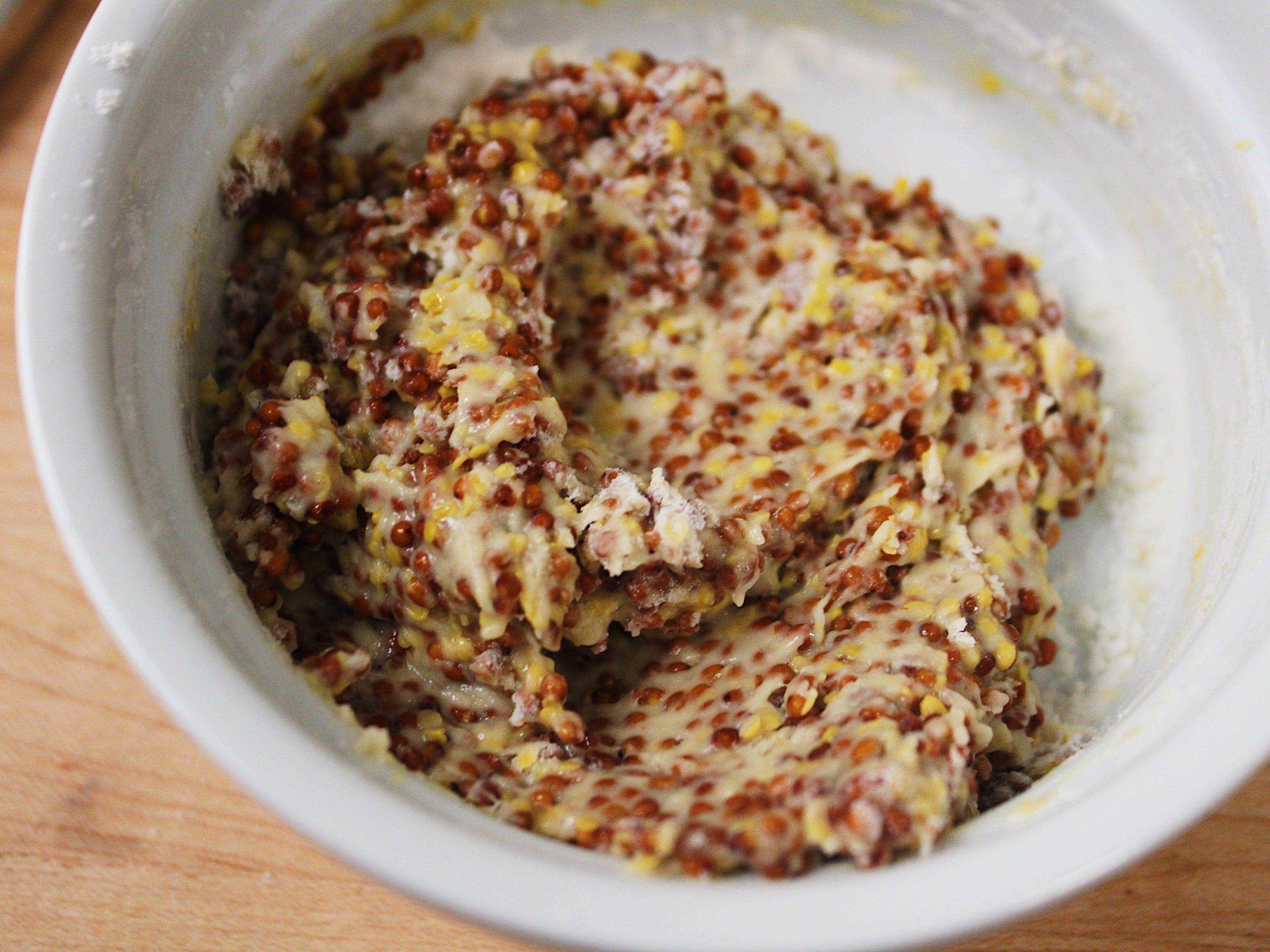Senf-Mehl-Mischung für Slow Cooker Kartoffelsalat