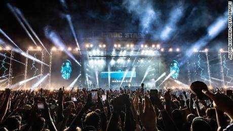 Tag 3 des Rolling Loud Miami Festivals im Hard Rock Stadium in Miami Gardens, Florida, am 25. Juli 2021. 