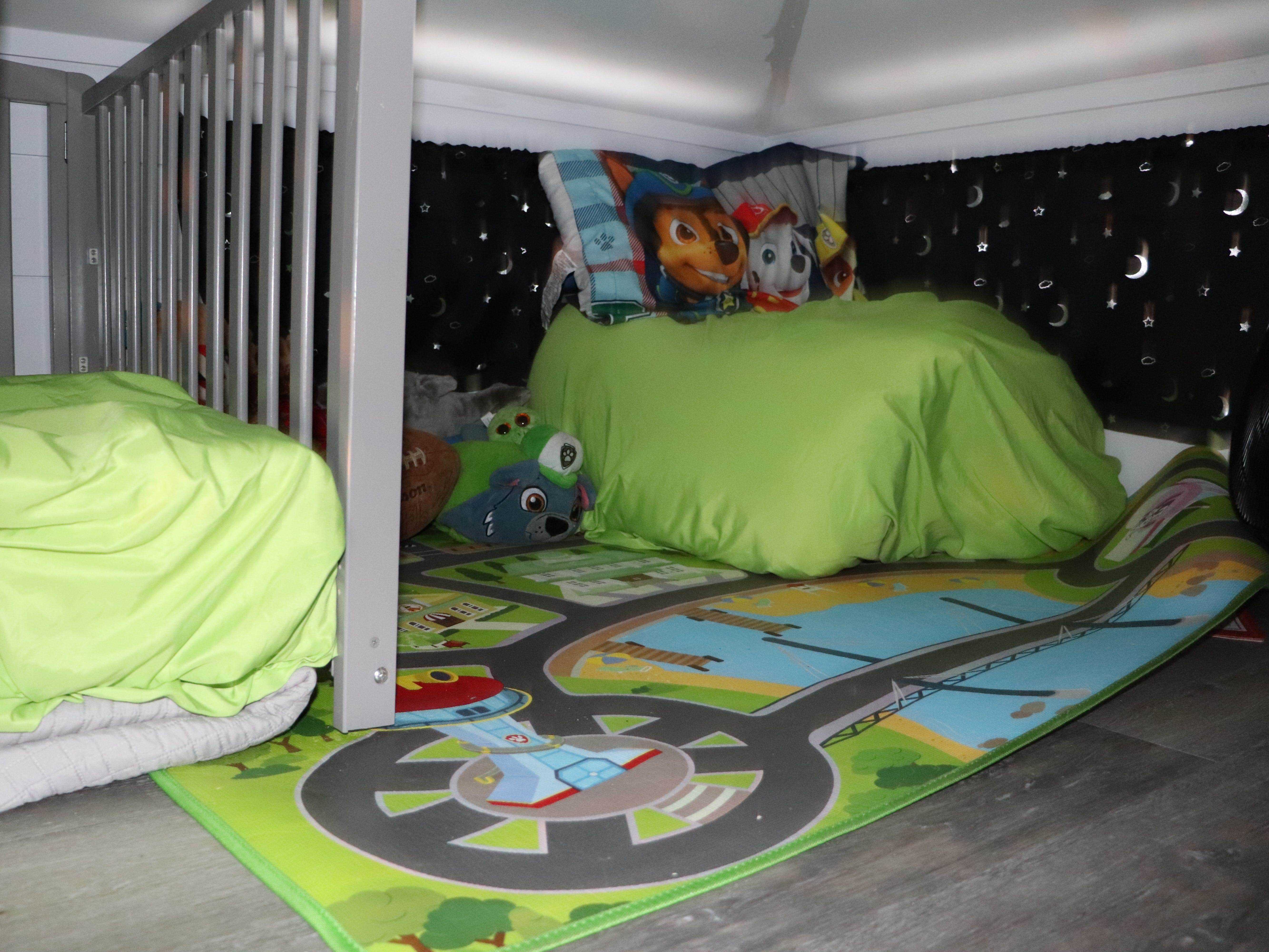 Amanda Burgers Kinderzimmer in ihrem Tiny House
