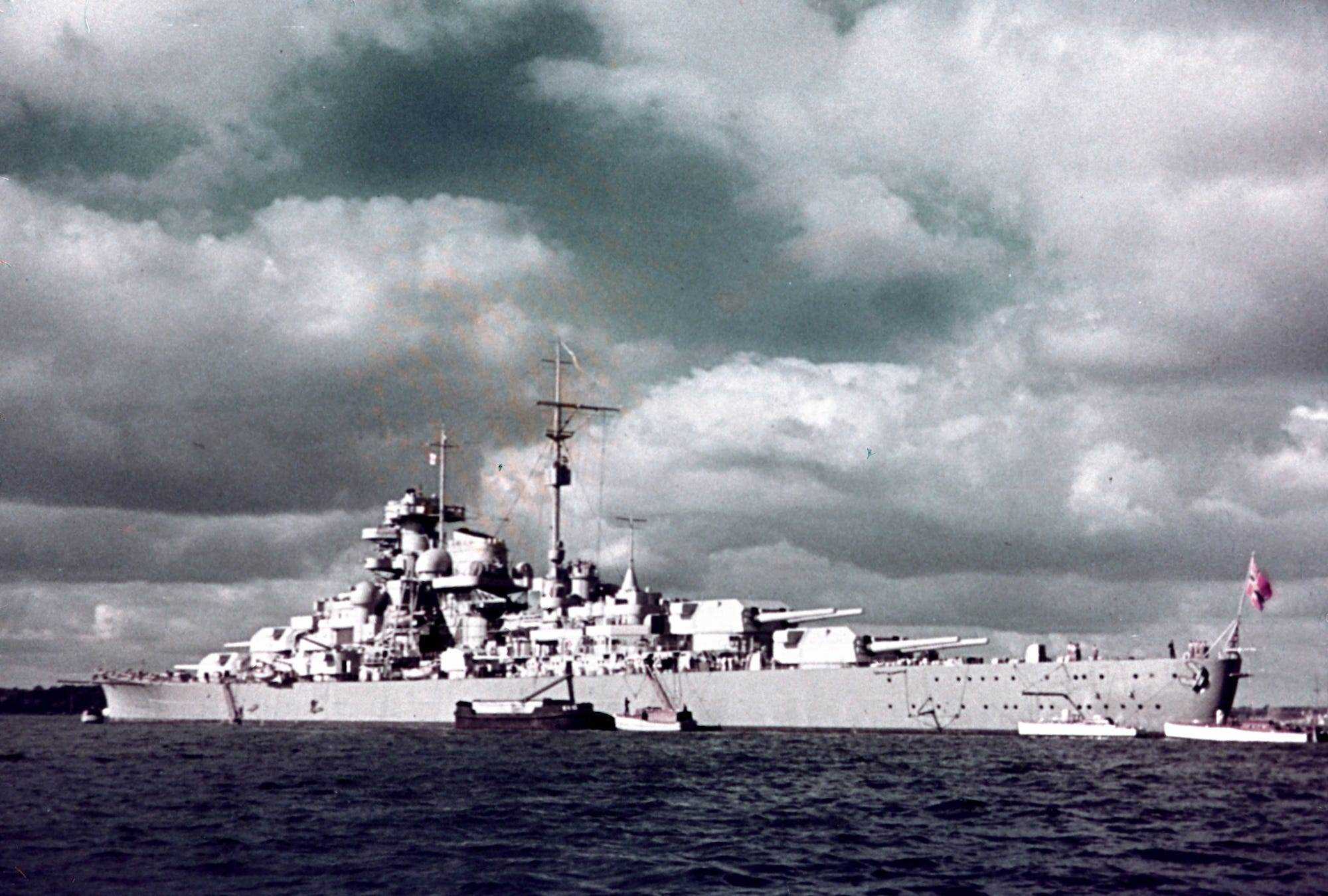 Nazi-Deutschland-Schlachtschiff Bismarck