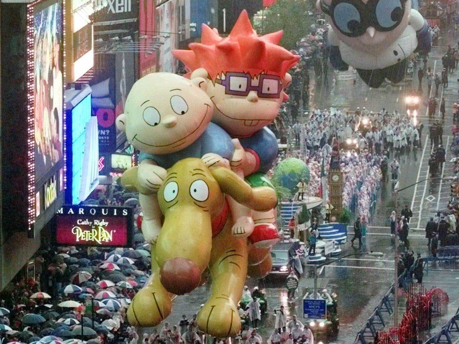 Rugrats-Ballons in der Macy's Thanksgiving Day Parade 1998