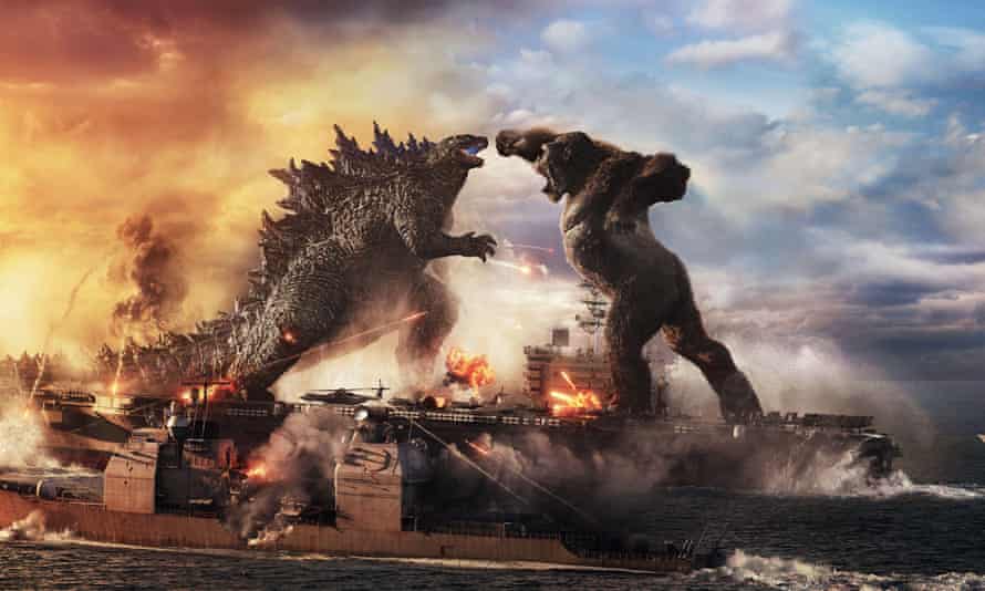 Godzilla gegen Kong.