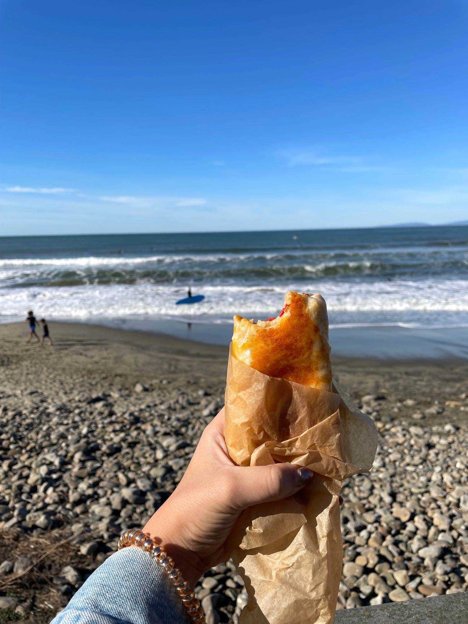 Gegrillter Käse Burrito im Taco Bell Pacifica