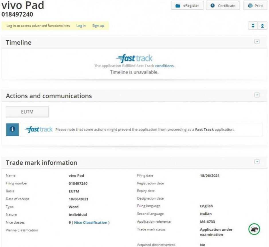 Marke Vivo Pad - Das nächste Android-Gerät von Vivo ist ein sehr leistungsstarkes Tablet