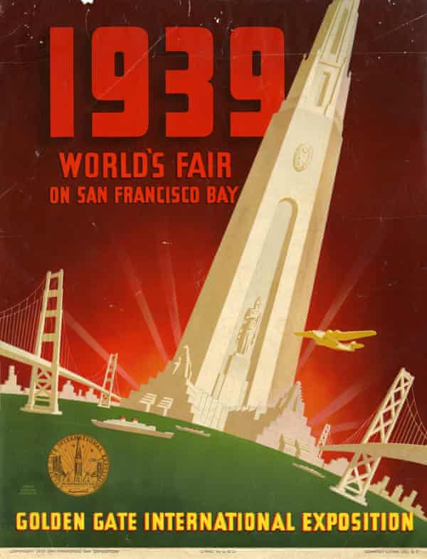 Ein Plakat von der Weltausstellung 1939.