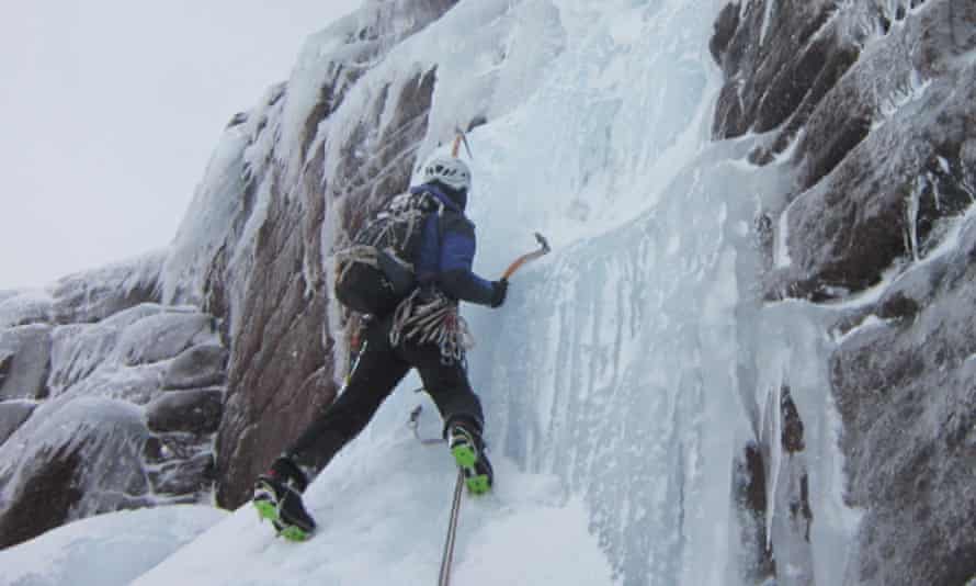 Eisklettern mit Climb365 in den Highlands.