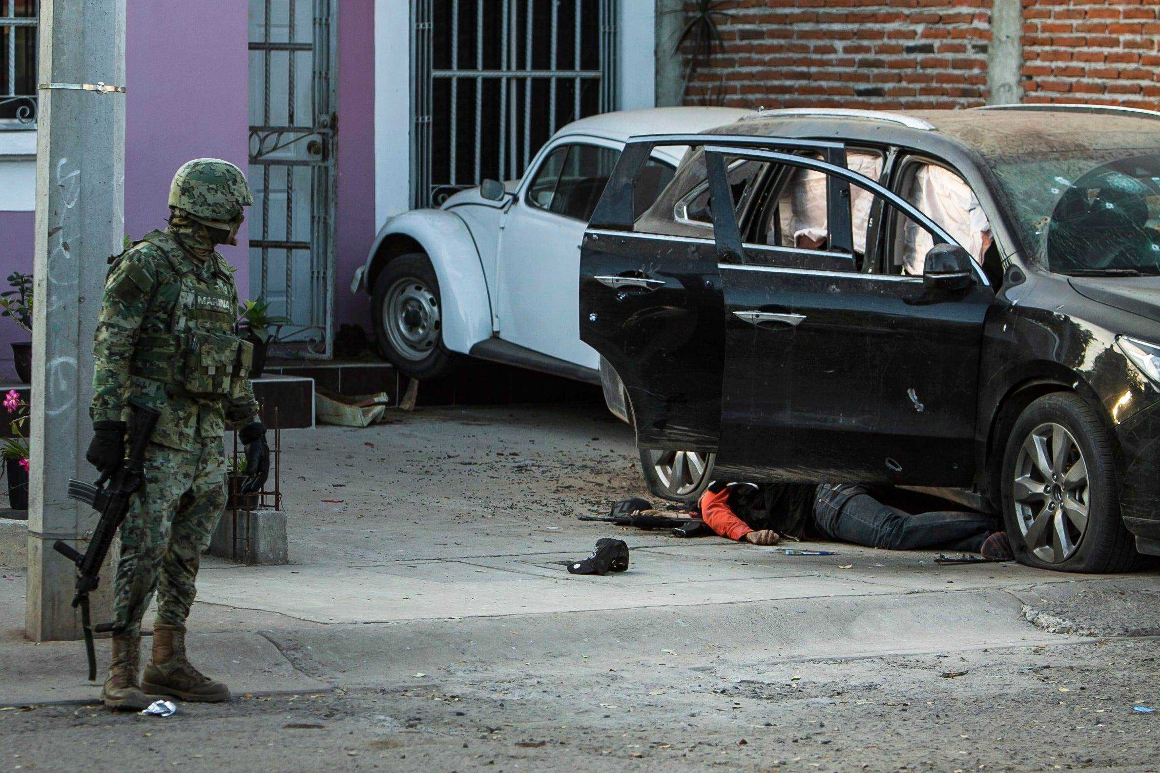 Mexiko Sinaloa Bundesstaat Culiacan Schießerei Morde Gewalt