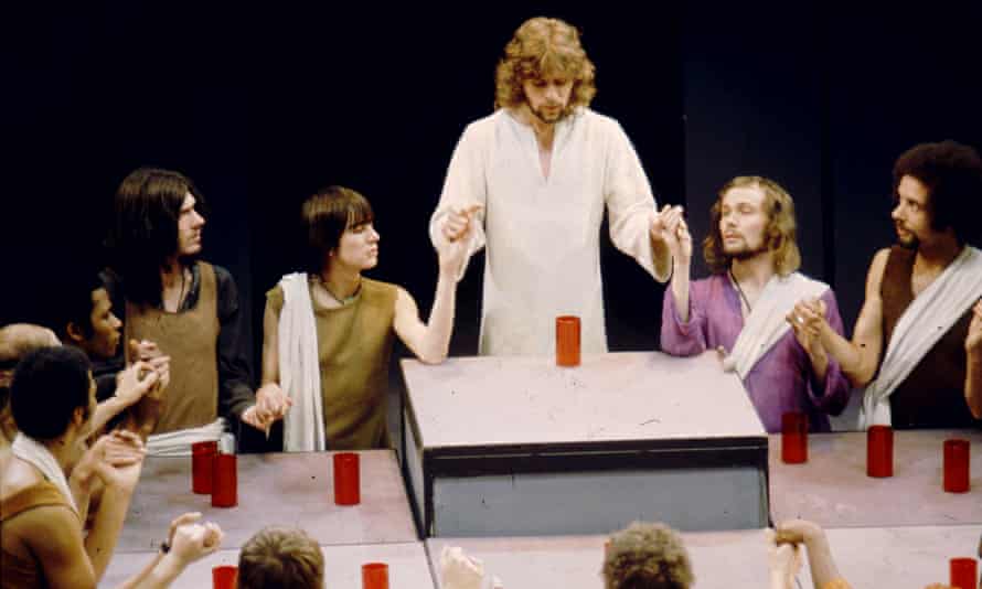 Paul Nicholas in Jesus Christ Superstar 1972.