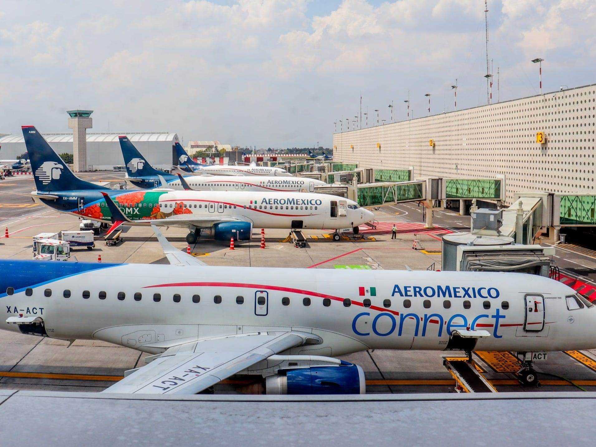 Aeromexico Flug von Mexiko-Stadt nach Tijuana, Mexiko — Aeromexico Flug 2021