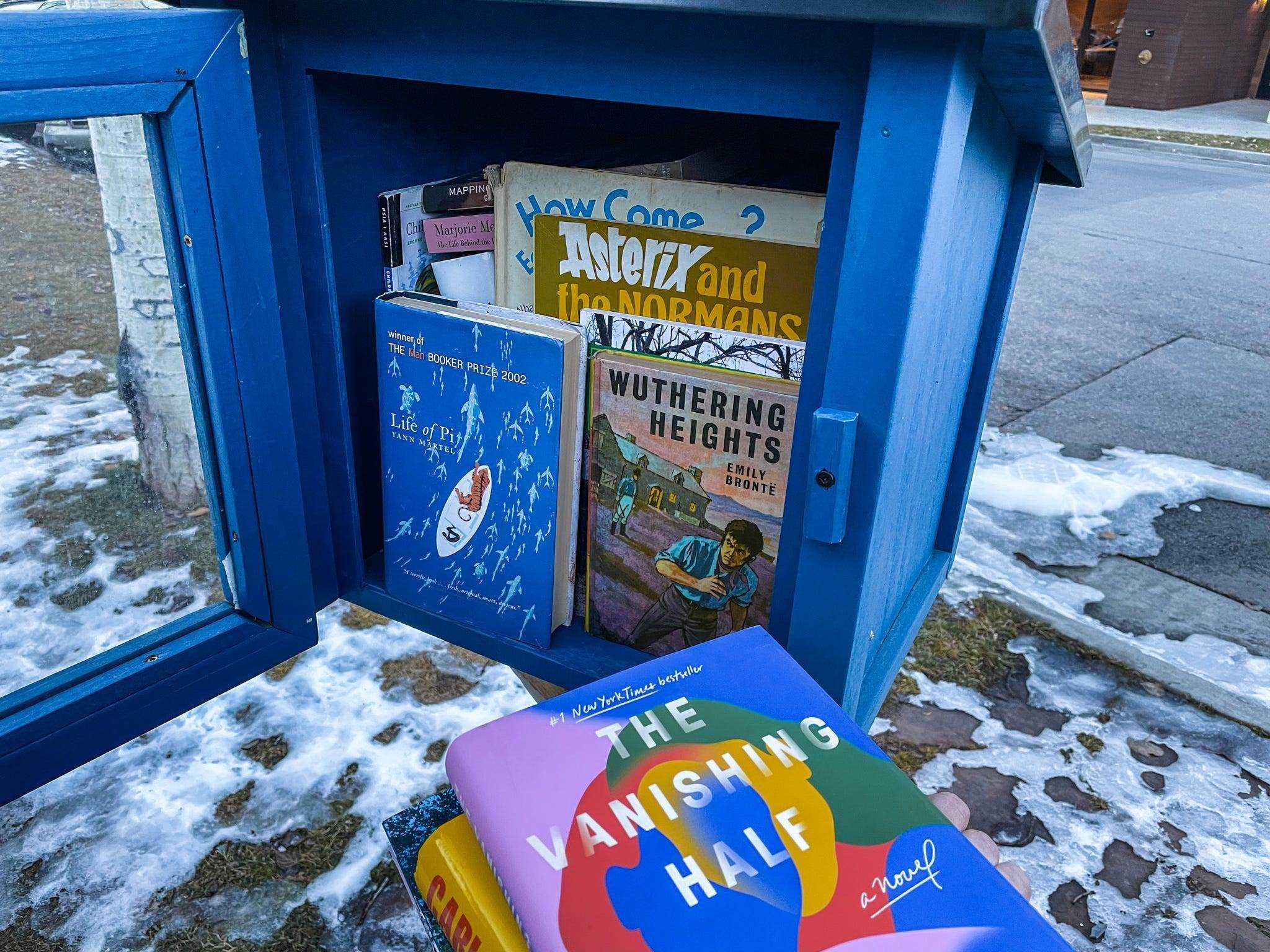 Eine kostenlose kleine Bibliothek in Aspen