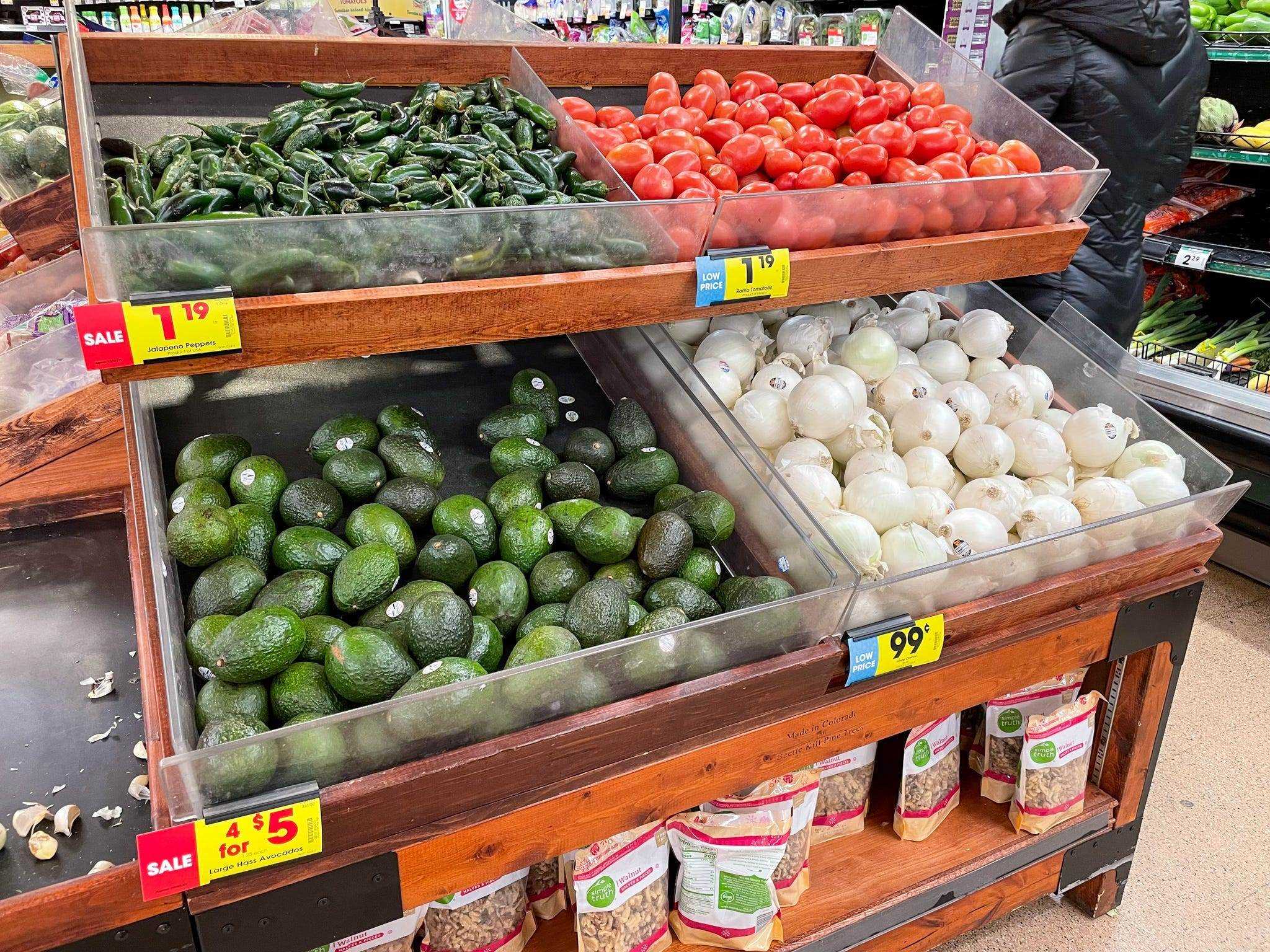 Die Preise der Produkte im Lebensmittelgeschäft von Aspen waren denen in Denver ähnlich.