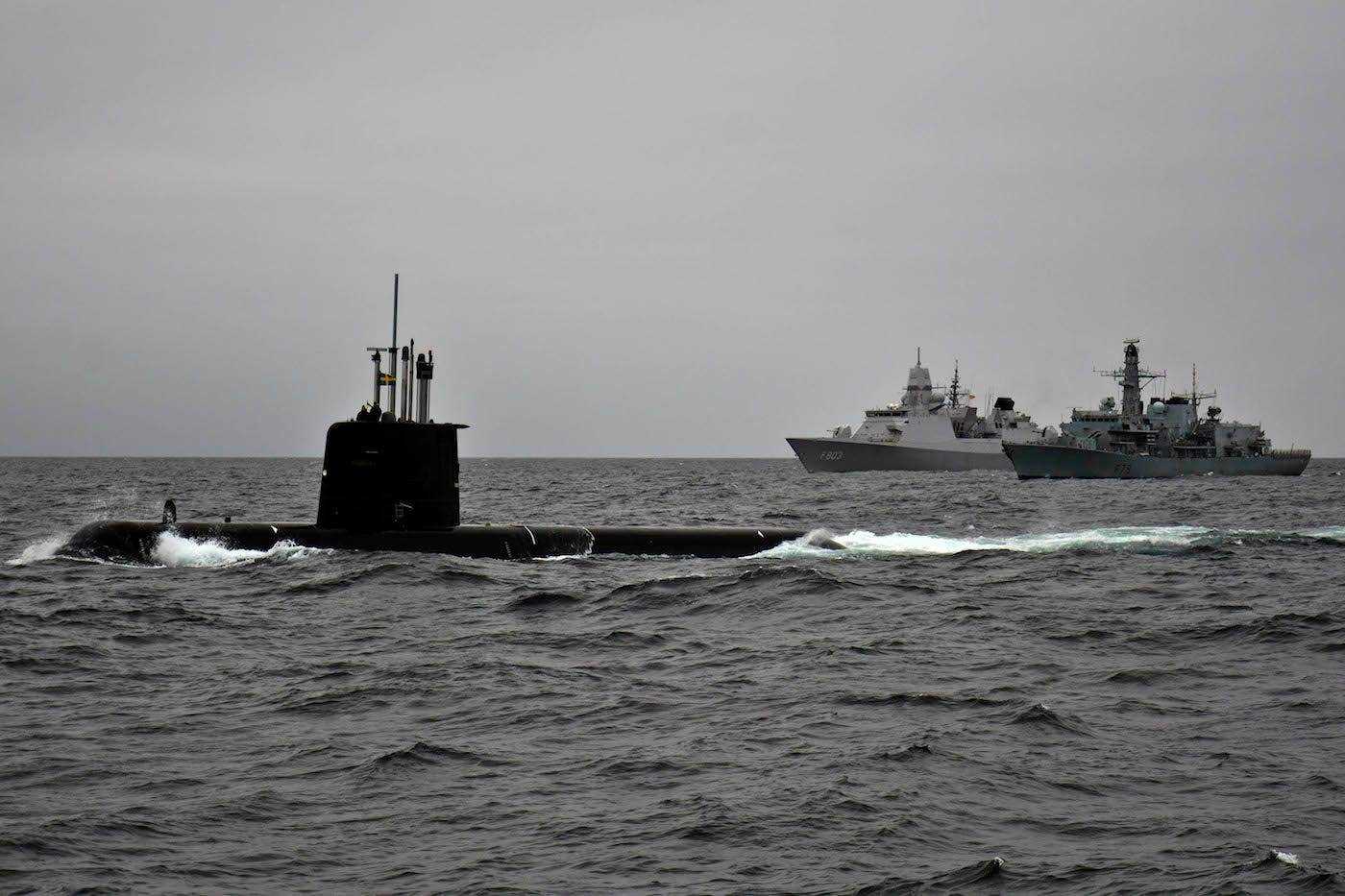 Schweden-U-Boot der NATO-Marine Dynamic Mongoose