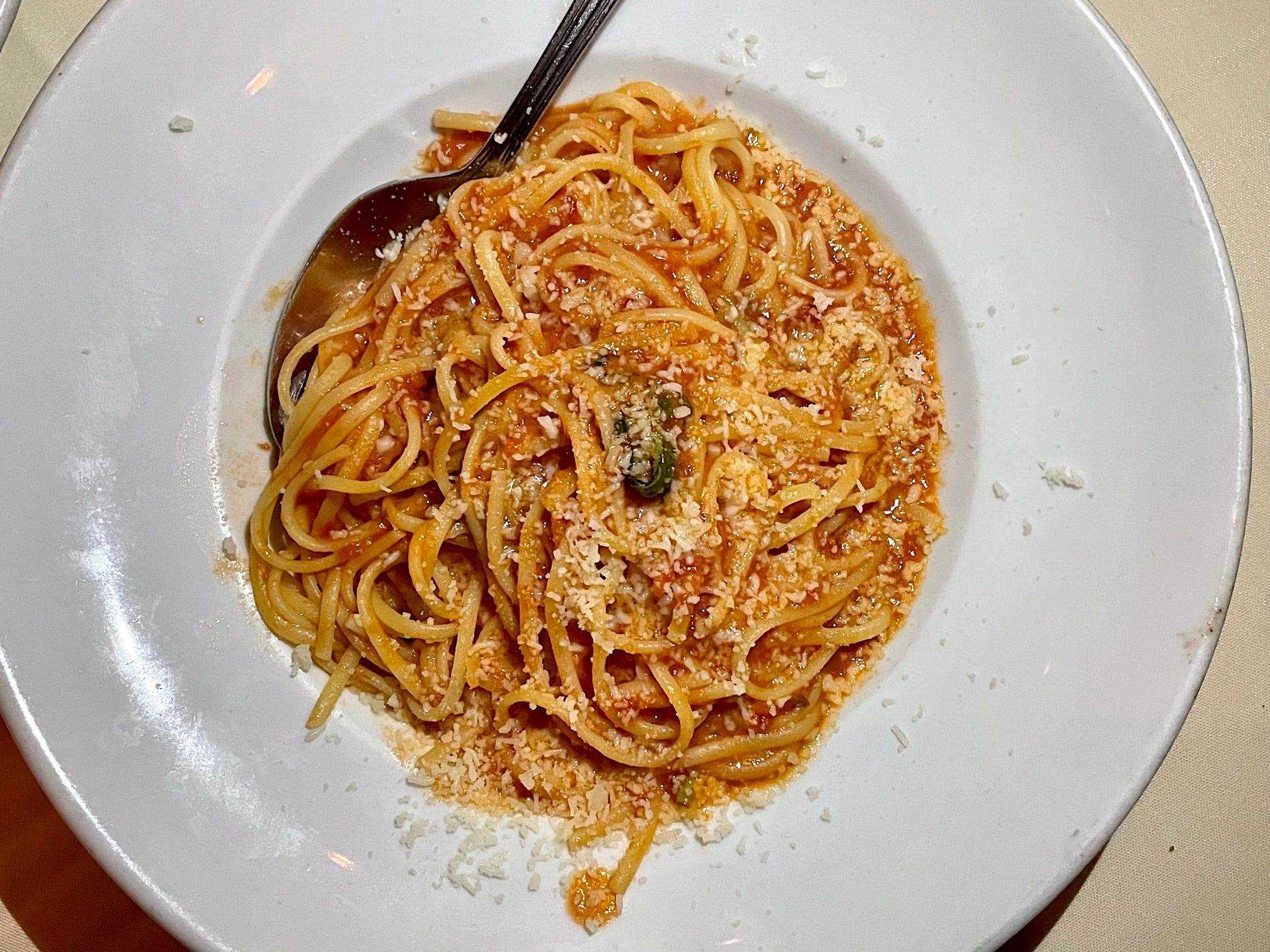 Giorgio Baldis Spaghetti Pomodoro