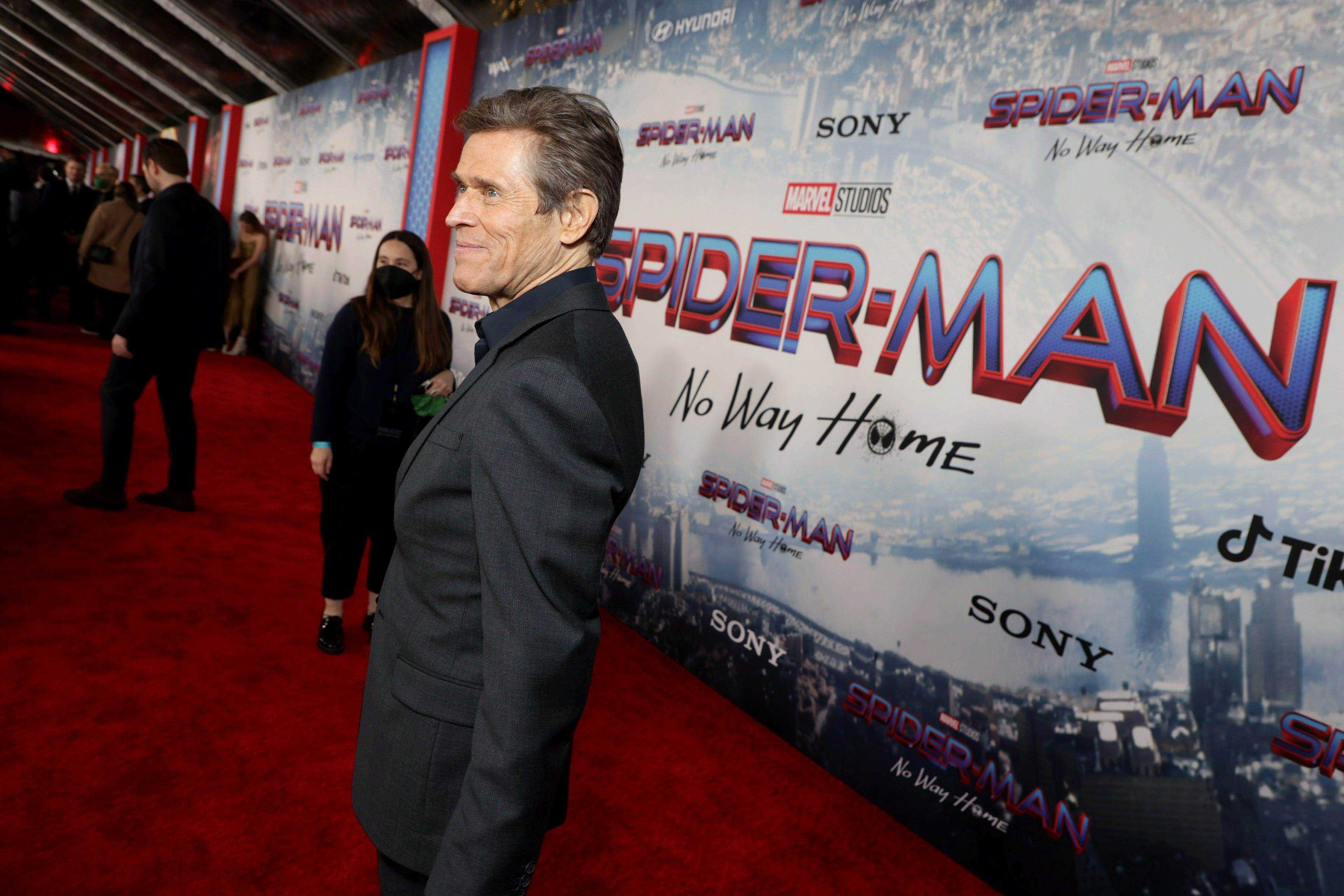 Willem Dafoe Spider-Man: No Way Home-Premiere