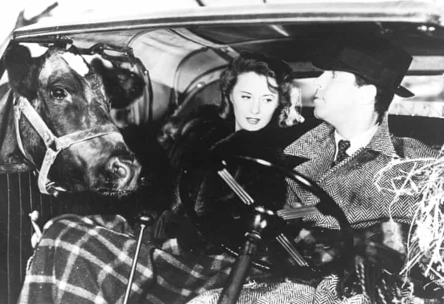 Barbara Stanwyck und Fred MacMurray in Erinnern Sie sich an die Nacht.