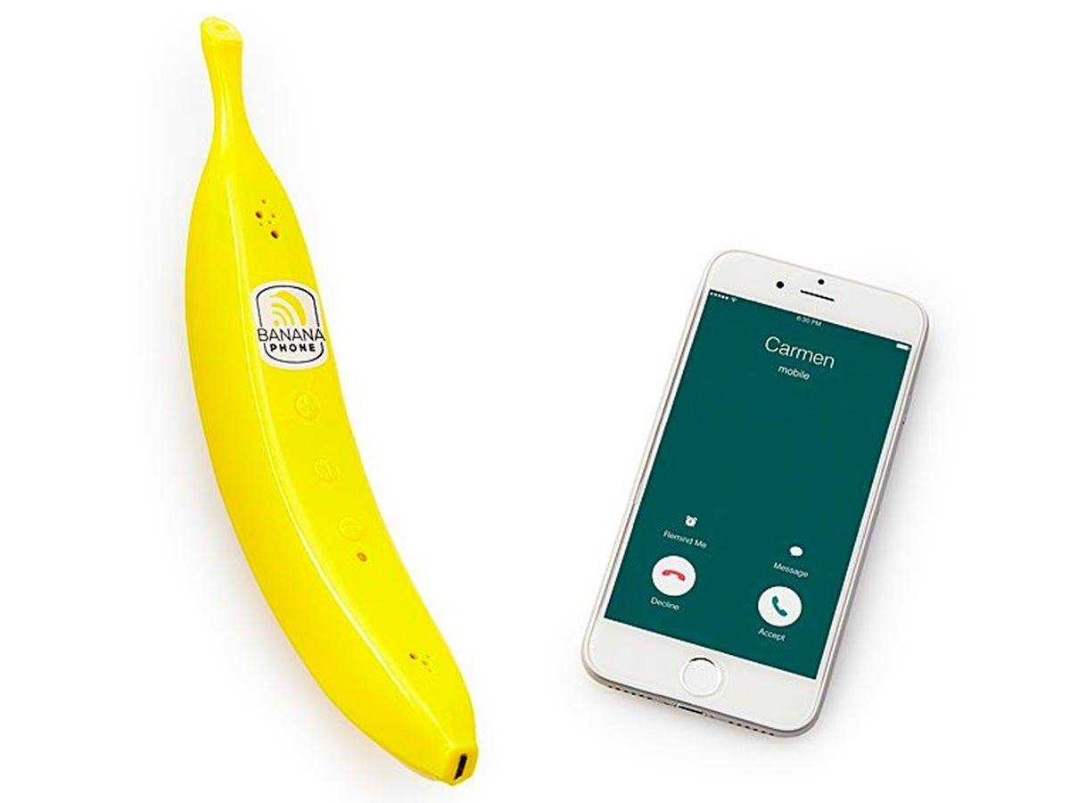Bluetooth-Bananentelefon - Geschenk des weißen Elefanten