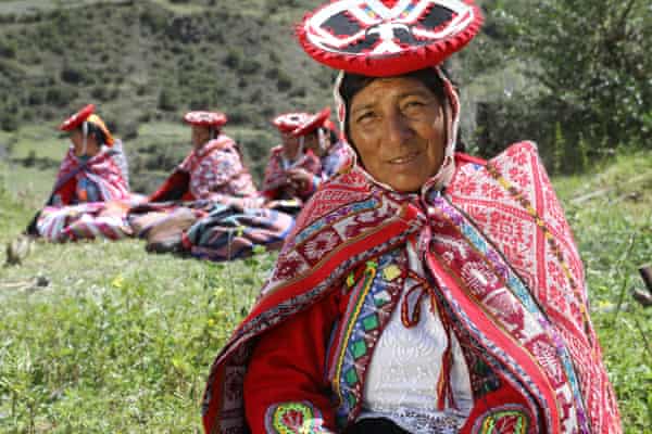 Genara Cárdenas, eine Bäuerin in Ccachin, Cusco.