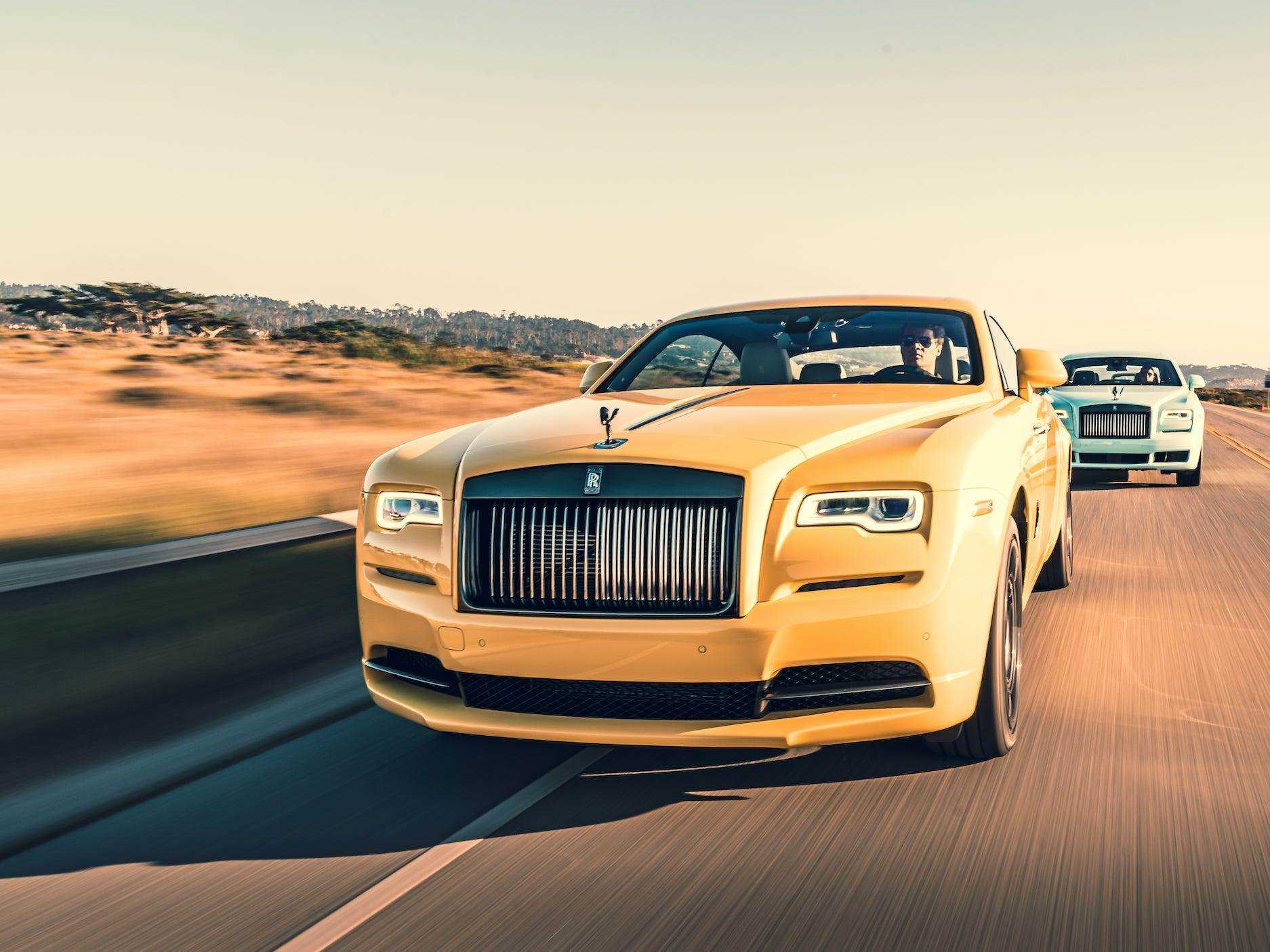 Der Rolls-Royce Wraith.
