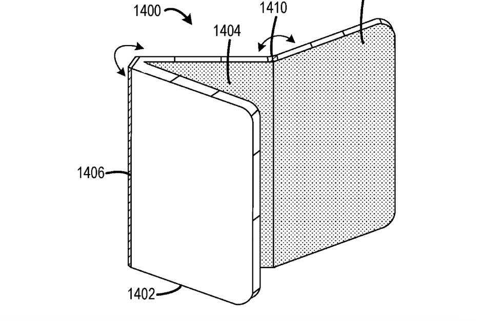 Das neue Microsoft-Patent - Das Microsoft Surface Duo 3 könnte eigentlich ein Trio mit doppelt faltbarem Design sein