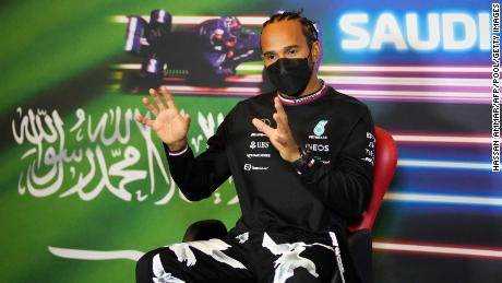 Lewis Hamilton sagte, er fühle sich 