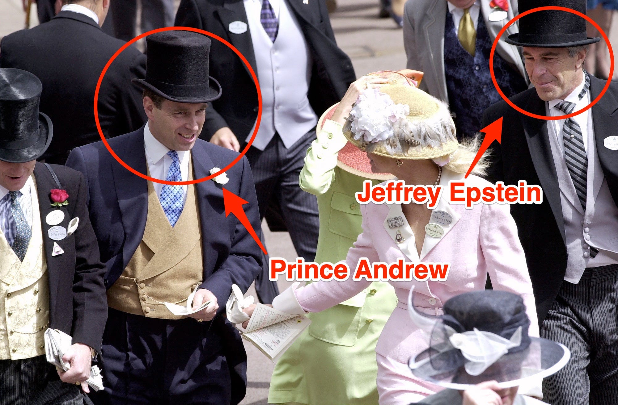 Königlicher Ascot Prinz Andrew Jeffrey Epstein