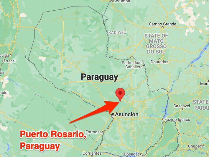 Puerto Rosario, Paraguay